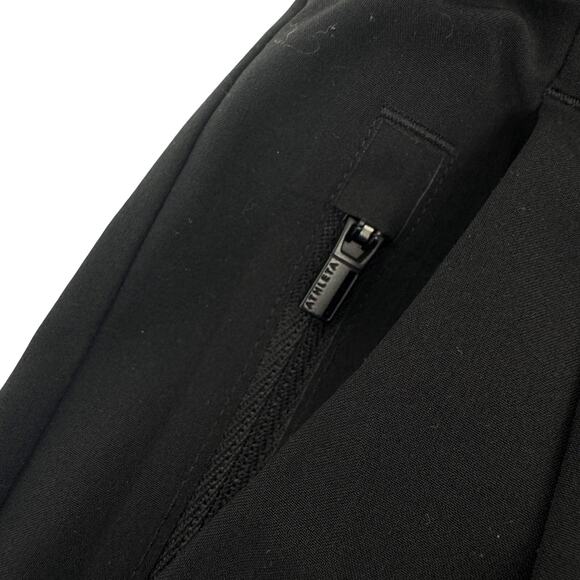 Athleta Skyline II Pant Ankle Jogger Active Pant Paperbag Size 6 Black - Picture 7 of 10